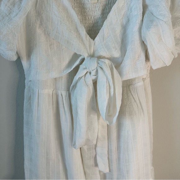 TUCKERNUCK HYACINTH HOUSE
White Sydney Midi Dress SZ L - Picture 7 of 7